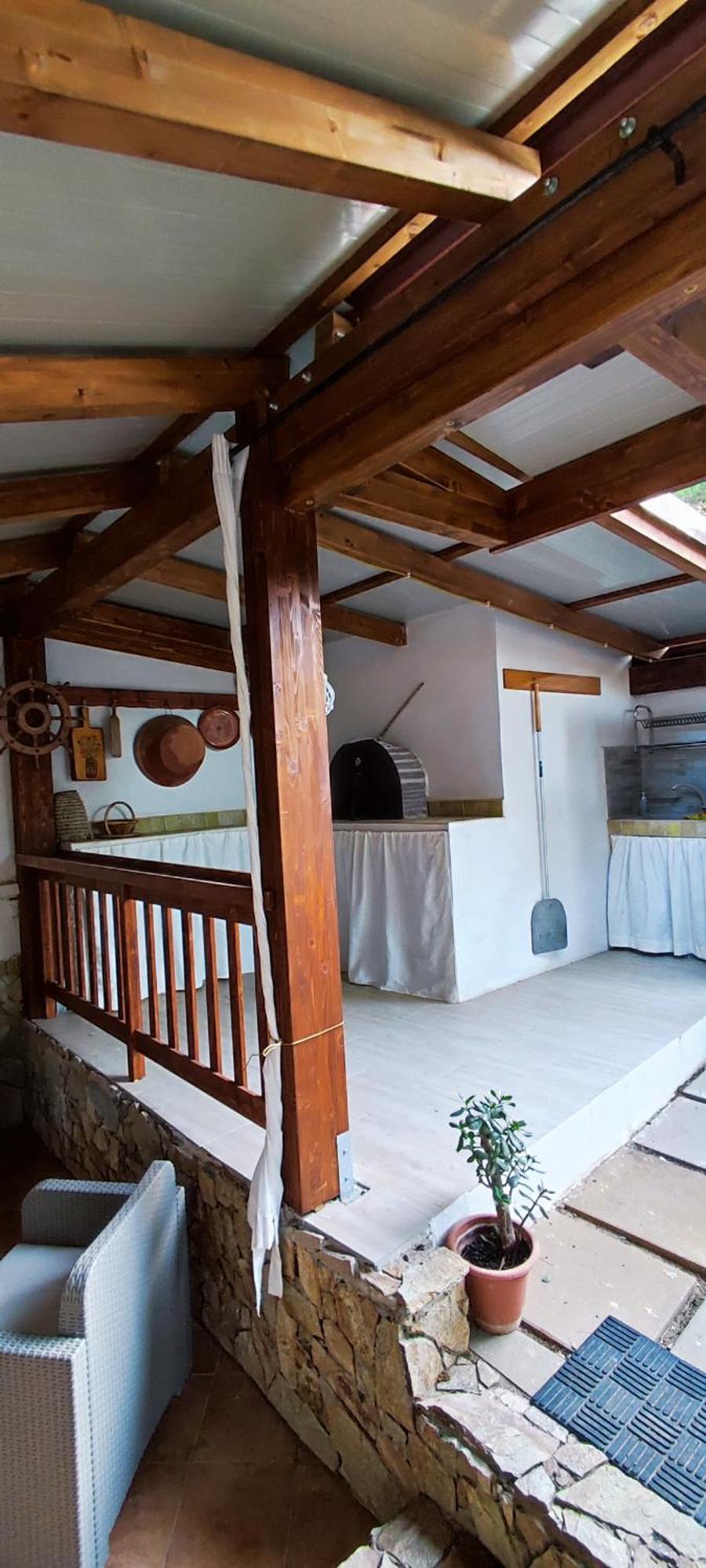 Casa Del Pino Villa Porto Pino Kültér fotó